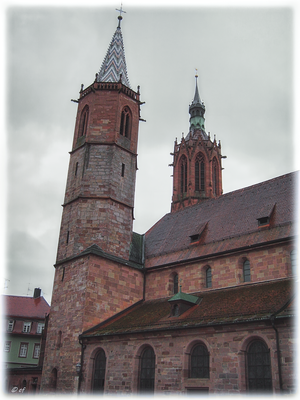 Die imposanten Türme des Münsters