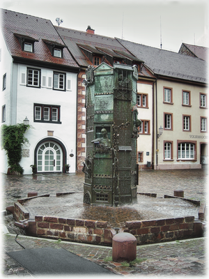 Der Münsterbrunnen...