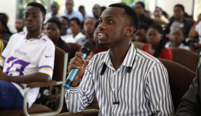 Students from the Protestant University of Rwanda