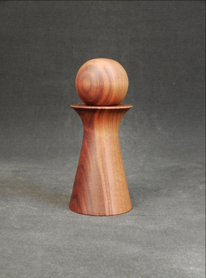 Pfeffer / Stahl,   Schwarznuss,   ca. 7,2 x 17 cm,   CHF 95.-