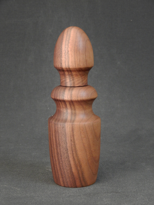 Pfeffer / Stahl,   Schwarznuss,   ca. 6,7 x 20 cm,   CHF 95.-,   Lieferbar