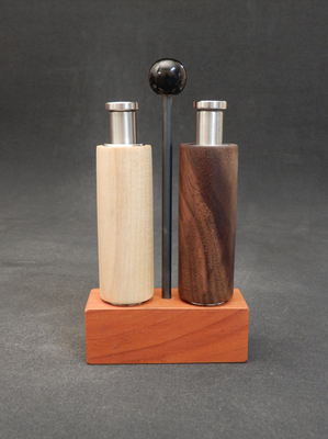 P&S/Stahl, Ahorn / Schwarznuss / Kirschbaum, ca. 4x10x18 cm, CHF 95.-, Lieferbar