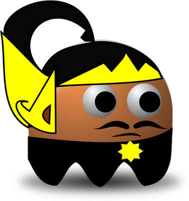 émoji [Pac-Man]- émoticônes - smiley émoticône émoji cartoon clipart illustration - artémotic