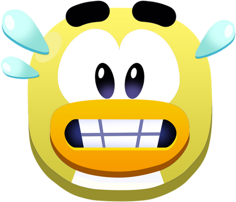 émoji [Club Penguin]- émoticônes - smiley émoticône émoji cartoon clipart illustration - artémotic