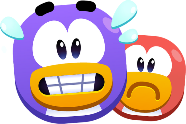émoji [Club Penguin]- émoticônes - smiley émoticône émoji cartoon clipart illustration - artémotic