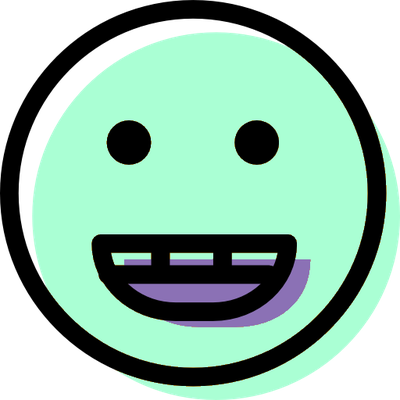 smiley rond - émoji - émoticônes - smiley émoticône émoji cartoon clipart illustration - artémotic