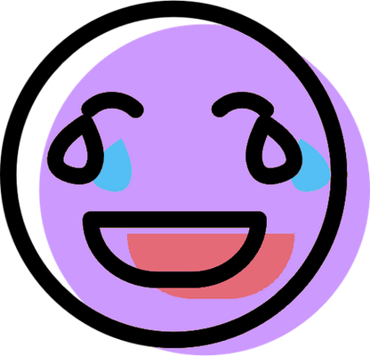 smiley rond - émoji - émoticônes - smiley émoticône émoji cartoon clipart illustration - artémotic