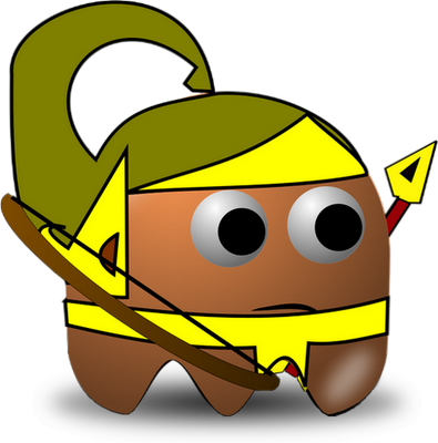 émoji [Pac-Man]- émoticônes - smiley émoticône émoji cartoon clipart illustration - artémotic