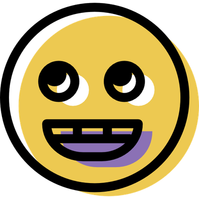 smiley rond - émoji - émoticônes - smiley émoticône émoji cartoon clipart illustration - artémotic