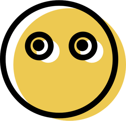 smiley rond - émoji - émoticônes - smiley émoticône émoji cartoon clipart illustration - artémotic