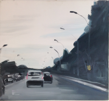 Landstrasse 50 x 60 cm