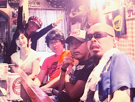 経営していた PunkShop『 SOFT SELL』の頃からの仲間達   at.ORION