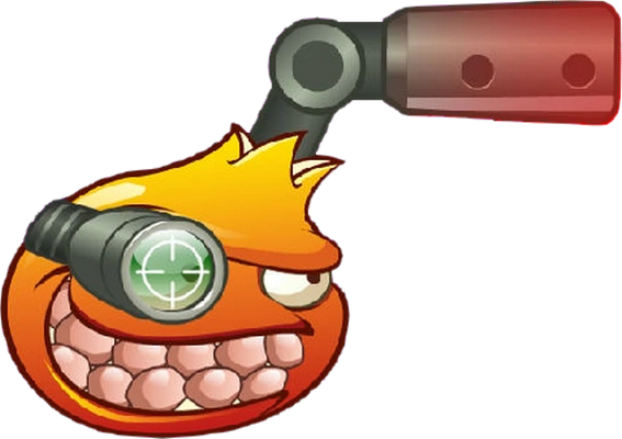 grenade [Plants vs Zombies] - fruit - alimentation - smiley émoticône émoji cartoon clipart illustration - artémotic