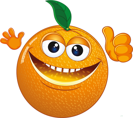 fruit - alimentation - smiley émoticône émoji cartoon clipart illustration - artémotic