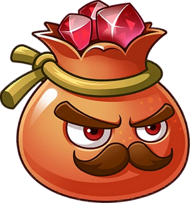 grenade [Plants vs Zombies] - fruit - alimentation - smiley émoticône émoji cartoon clipart illustration - artémotic