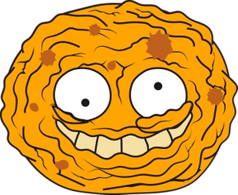 fruit [The Grossery Gang] - alimentation - smiley émoticône émoji cartoon clipart illustration - artémotic
