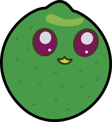 citron - fruit - alimentation - smiley émoticône émoji cartoon clipart illustration - artémotic