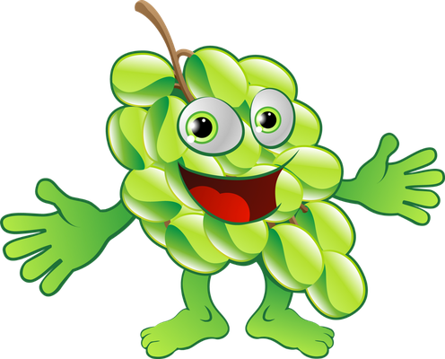 fruit - alimentation - smiley émoticône émoji cartoon clipart illustration - artémotic