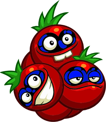 groseille - fruit - alimentation - smiley émoticône émoji cartoon clipart illustration - artémotic
