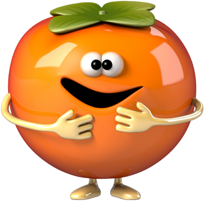 fruit - alimentation - smiley émoticône émoji cartoon clipart illustration - artémotic
