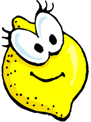 citron - fruit - alimentation - smiley émoticône émoji cartoon clipart illustration - artémotic