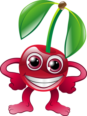 fruit - alimentation - smiley émoticône émoji cartoon clipart illustration - artémotic