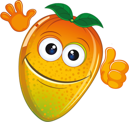 fruit - alimentation - smiley émoticône émoji cartoon clipart illustration - artémotic