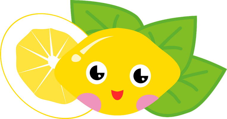 citron - fruit - alimentation - smiley émoticône émoji cartoon clipart illustration - artémotic