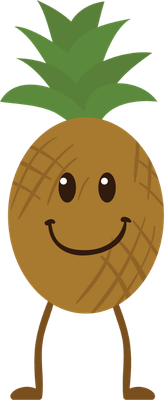 fruit - alimentation - smiley émoticône émoji cartoon clipart illustration - artémotic