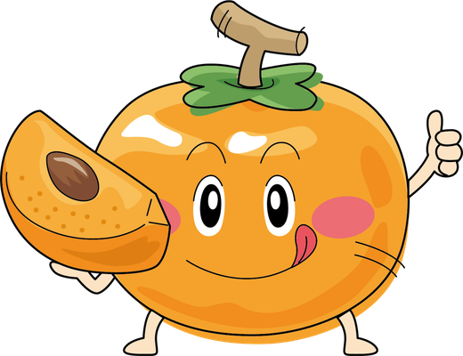 fruit - alimentation - smiley émoticône émoji cartoon clipart illustration - artémotic