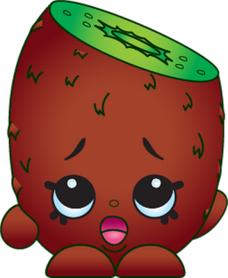 kiwi - fruit - alimentation - smiley émoticône émoji cartoon clipart illustration - artémotic