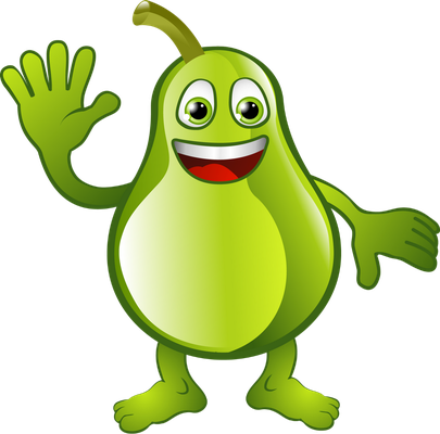 fruit - alimentation - smiley émoticône émoji cartoon clipart illustration - artémotic
