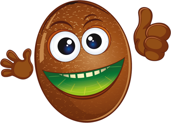 fruit - alimentation - smiley émoticône émoji cartoon clipart illustration - artémotic