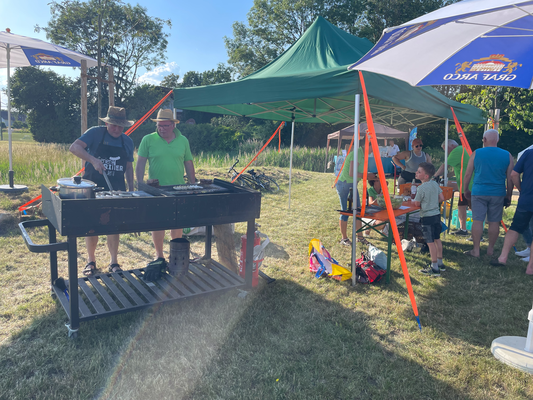Unsere Grillmeister Richard & Josef