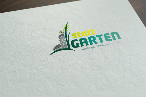 "urban gardening"-Projekt stattgarten, Logodesign