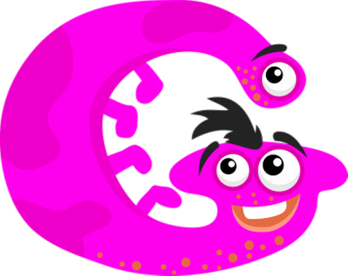 lettre - alphabet - éducation - smiley émoticône émoji cartoon clipart illustration - artémotic