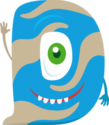 lettre - alphabet - éducation - smiley émoticône émoji cartoon clipart illustration - artémotic