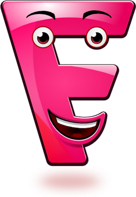 caractère - alphabet - éducation - smiley émoticône émoji cartoon clipart illustration - artémotic