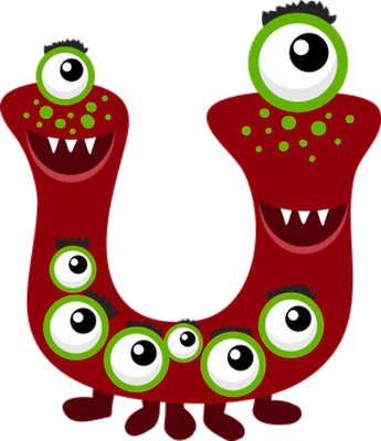 lettre - alphabet - éducation - smiley émoticône émoji cartoon clipart illustration - artémotic