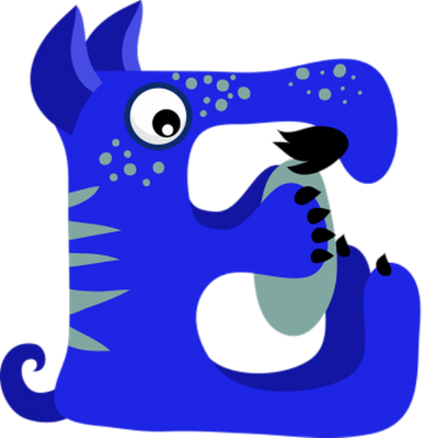 lettre - alphabet - éducation - smiley émoticône émoji cartoon clipart illustration - artémotic