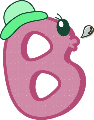 lettre - alphabet - éducation - smiley émoticône émoji cartoon clipart illustration - artémotic