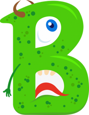 lettre - alphabet - éducation - smiley émoticône émoji cartoon clipart illustration - artémotic