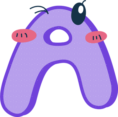 lettre - alphabet - éducation - smiley émoticône émoji cartoon clipart illustration - artémotic