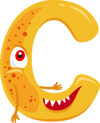 lettre - alphabet - éducation - smiley émoticône émoji cartoon clipart illustration - artémotic