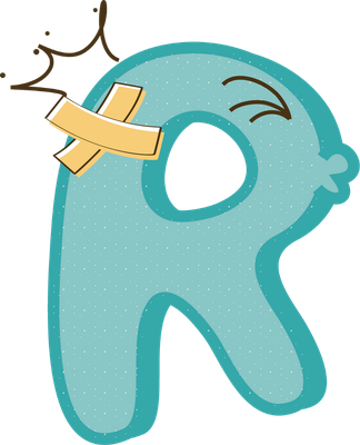 lettre - alphabet - éducation - smiley émoticône émoji cartoon clipart illustration - artémotic