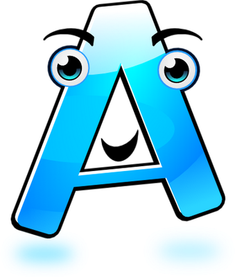 caractère - alphabet - éducation - smiley émoticône émoji cartoon clipart illustration - artémotic