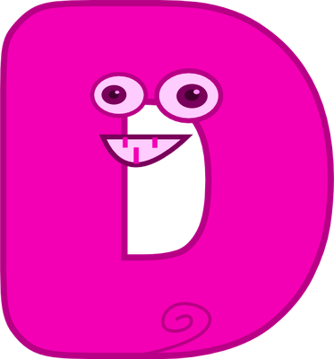 émocaractère - alphabet - éducation - smiley émoticône émoji cartoon clipart illustration - artémotic