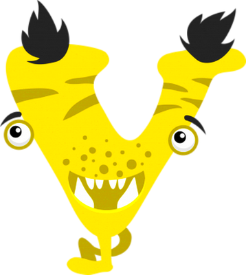 lettre - alphabet - éducation - smiley émoticône émoji cartoon clipart illustration - artémotic