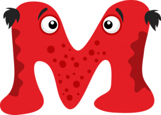 lettre - alphabet - éducation - smiley émoticône émoji cartoon clipart illustration - artémotic