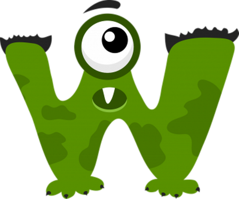 lettre - alphabet - éducation - smiley émoticône émoji cartoon clipart illustration - artémotic